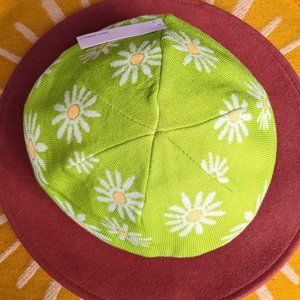 Daisy Fleece Lined French Style Beret